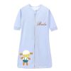 Lovely Summer Spring Baby Cute Sleeping Bag Cotton Wearable Blanket kids gift,0-3 Yr,XL,blue, sheep