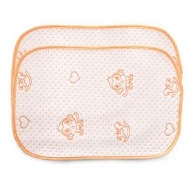 2 Pieces of Summer Baby Waterproof Changing Diaper Pad Sleeping Mat,Orange 30x45cm