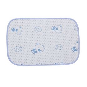 2 Pieces of Summer Baby Waterproof Changing Diaper Pad Sleeping Mat,Blue 30x45cm