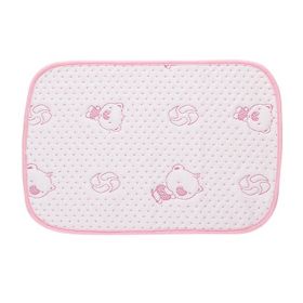 2 Pieces of Summer Baby Waterproof Changing Diaper Pad Sleeping Mat,Pink 30x45cm