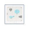 Summer Baby Waterproof Changing Diaper Pad Sleeping Mat,Blue 80x60cm