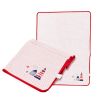 Summer Baby Waterproof Changing Diaper Pad Sleeping Mat,Red 80x60cm