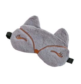 3D Cute Face Adjustable Sleeping Blindfold for Yoga Traveling Sleeping Party,A