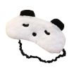 3D Cute Face Adjustable Sleeping Blindfold for Yoga Traveling Sleeping Party,C