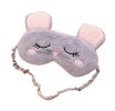3D Cute Face Adjustable Sleeping Blindfold for Yoga Traveling Sleeping Party,D