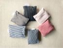 Breathable Cute Men And Women Sleeping Eye Masks, Wine Red Stripes