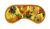 Van Gogh Sunflowers Pattern Breathable Cotton Eye Masks For Sleep Camping Travel
