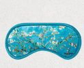 Van Gogh Almond Flower Style Breathable Cotton Eye Mask For Sleep Camping Travel