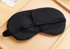2 Pack Cartoon Summer Cool Breathable Sleeping Light Shading Eye Mask, Black Cat