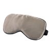Silk Sleeping Eye Mask Sleep Mask Eye-shade Aid-sleeping,Dark Gray