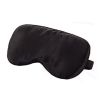 Silk Sleeping Eye Mask Sleep Mask Eye-shade Aid-sleeping,Black