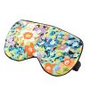 Silk Sleeping Eye Mask Sleep Mask Eye-shade Aid-sleeping,Colorful