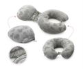Removable And Washable Plush Double Sleeping Pillow, Khaki Dots