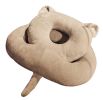 Plush Double Layer Sleeping Pillow Neck Nap Pillow, Cute Cat