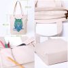 Japanese Canvas Bag Carrier Bag Folding Shopping Bags,Sleeping Cat