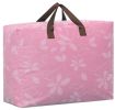 Two Oxford Storage Quilt Bags Space Saver Bags Storage Cases Baggage bags 58x39x23cm (Pink Willow)