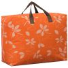 Two Oxford Storage Quilt Bags Space Saver Bags Storage Cases Baggage bags 58x39x23cm (Orange Willow)