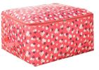 Two Oxford Storage Quilt Bags Space Saver Bags Storage Cases Baggage bags 70x50x30cm (Carmine)