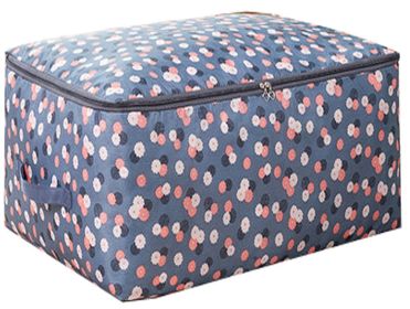 Two Oxford Storage Quilt Bags Space Saver Bags Storage Cases Baggage bags 70x50x30cm (Gardenia)