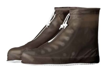 Practical Waterproof Shoe Covers Rain Boots Set Non-slip Shoe Care [B]