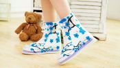 Practical Waterproof Shoe Covers Chinese Style Rain Boots Set Shoe Protector
