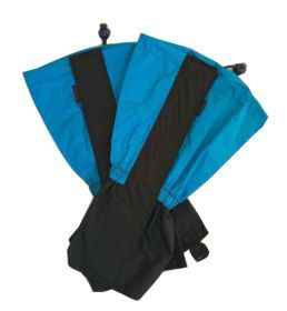 Hiking Gaiters Outdoor Waterproof Snow Boot Gaiters Leg Gaiters, Navy, 14.57''