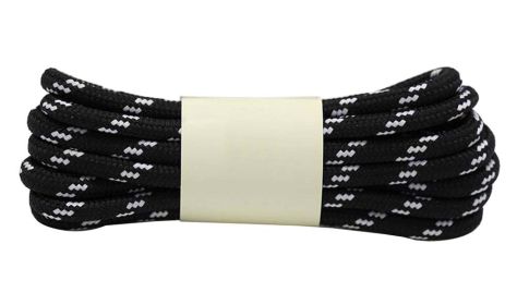 2 Pairs 120cm Round Shoelaces Boot Laces Hiking Shoes Shoelaces #33