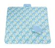 Outdoor Picnic Mats Waterproof Lawn Mats Practical Camping Mats, Flower Pattern