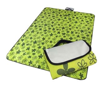 Waterproof Picnic Mat Lawn Beach Mats Portable Camping Mat, Dark Green