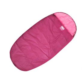 Keep Warm Sports Camping Hiking Outdoor Sleeping Bags Accessories - Rose Red