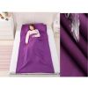 Cotton Travel And Camping Sheet Sleeping Bag Sleep Sack (Purple)