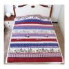 Cotton Travel And Camping Sheet Sleeping Bag Sleep Sack (Multicolored 2)