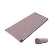 Warm Fleece Travel And Camping Sheet Sleeping Bag Sleep Sack (Brown)