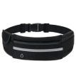 Waterproof Running Traveling Hiking Belt Waistpack Runners Bag Fit 6.2 Inch Phone,Black
