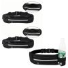Waterproof Running Traveling Hiking Belt Waistpack Runners Bag Fit 6.2 Inch Phone,Black
