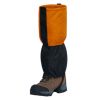 Waterproof Shoe Gaiters Foot Strap For Running Walking Hiking Orange,1 Pair