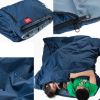 Portable Outdoor Sleeping Bag for Camping + Inflatable Pillow, Army Green