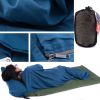 Premium Outdoor Sleeping Bag for Adults Envelope Sleep Bags Cotton , Blue