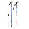 Outdoor Ultralight Hiking Stick Adjustable T-shaped Trekking Poles ,Black