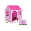 Pink House Shape Kids Play Tents Indoor/Outdoor Play Tent (Under 6 Years Old)