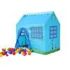 Blue House Shape Kids Play Tents Indoor/Outdoor Play Tent (Under 6 Years Old)