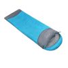 Outdoor Envelope Sleeping Bag for 3 Season Mild Weather (Skyblue)