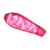 Cute Cow Spot Outdoor Sleeping Bag for Kids, 2 Season Mild Weather, Red