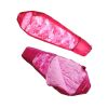 Cute Cow Spot Outdoor Sleeping Bag for Kids, 2 Season Mild Weather, Red