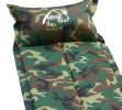 Multifunctional Outdoor Automatic Camping Sleeping Air Pad Mattress Camouflage B