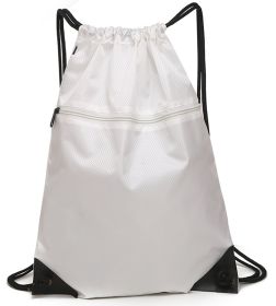 Drawstring Bag Unisex Gym Bag Sport Rucksack Shoulder Bag Hiking Backpack #4