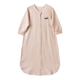 Summer  Spring Baby Sleeping Bag Cotton 4 Seasons,0-3Yrs, Khaki stripes