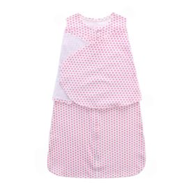 Summer  Spring  Baby Sleeping Bag Cotton,0-12month, baby pink,Small