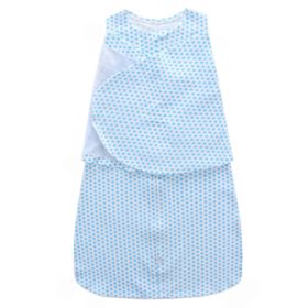Summer  Spring  Baby Sleeping Bag Cotton,0-12month, Blue Point,Small