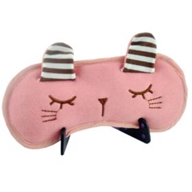 Cartoon Sleeping Eye Mask Sleep Mask Eye-shade Aid-sleeping Cute Rabbit Pink